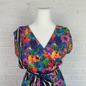 Yumi Kim | Dresses | Nwt Yumi Kim Colorful Mini Wrap Dress Medium ...